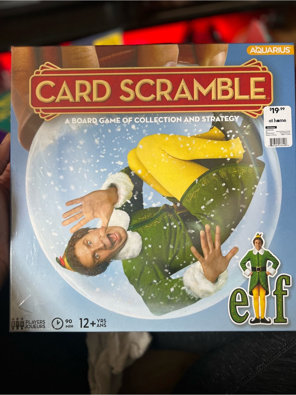 Elf- card scramble game